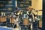 Ida Webersberger (SG Endorf) und Olga Tashtchiev (Der Bund München) im Luftgewehr-Duell der 1. Bundesliga Süd